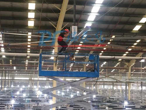 為什么高大型廠房更適合安裝大型工業(yè)吊扇？瑞泰風(fēng)環(huán)?？照{(diào),冷風(fēng)機(jī)